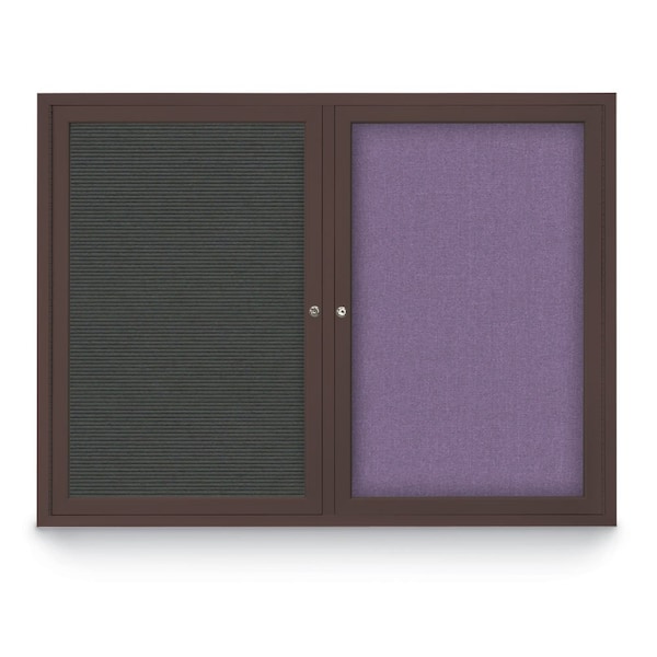 Corkboard, Buff /Satin, 72" x 48"